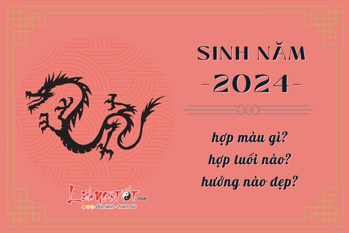 Năm 2024 mệnh gì